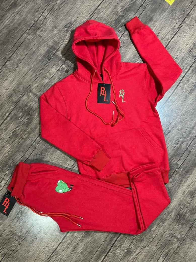 Red ‘Luv Island’ Sweatsuit