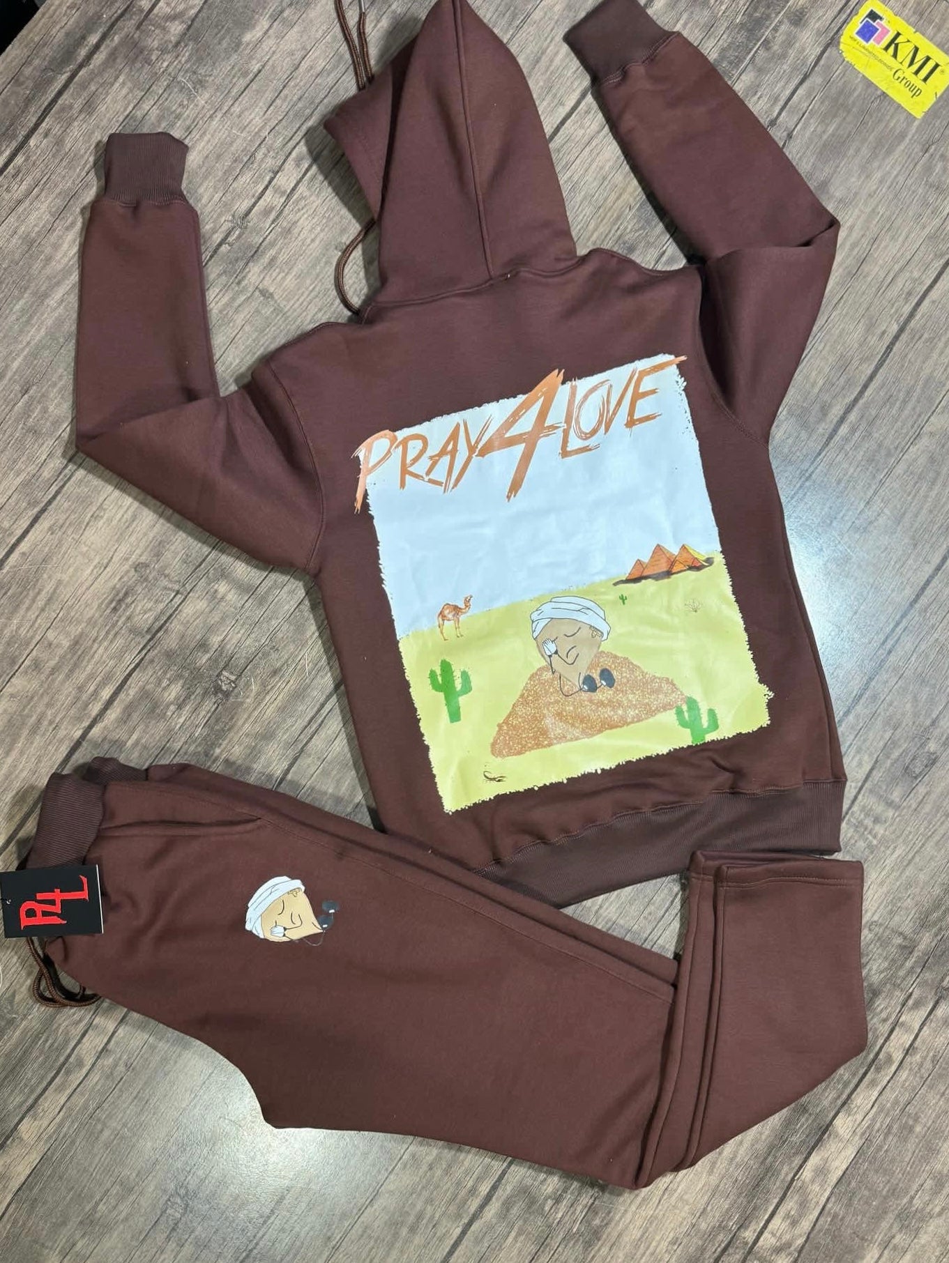 Brown ‘Luv Island’ Sweatsuit