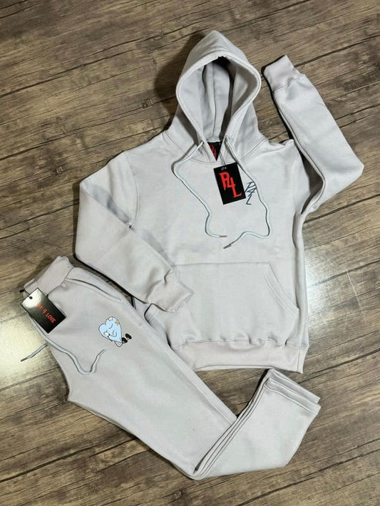 Gray ‘Luv Island’ Sweatsuit